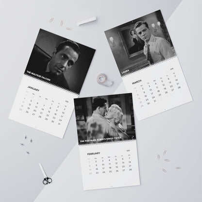 Film Noir Confidential 2026 Wall Calendar