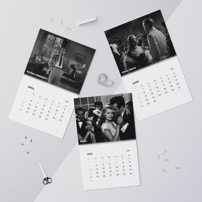 Film Noir Confidential 2026 Wall Calendar
