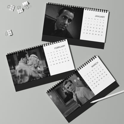 Film Noir Confidential 2026 Desktop Calendar