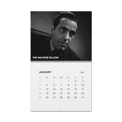 Film Noir Confidential 2026 Wall Calendar