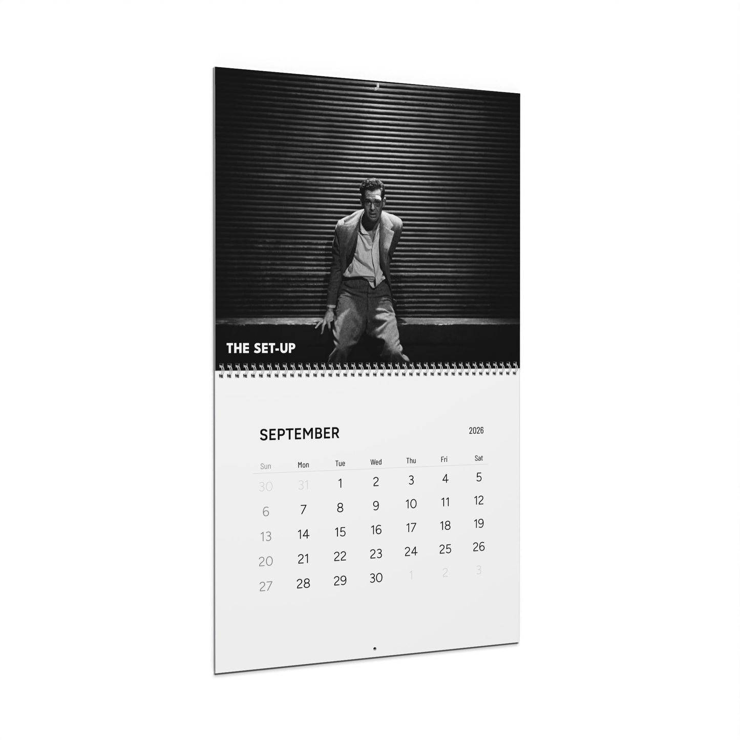 Film Noir Confidential 2026 Wall Calendar