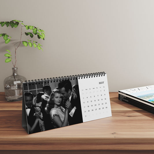 Film Noir Confidential 2026 Desktop Calendar