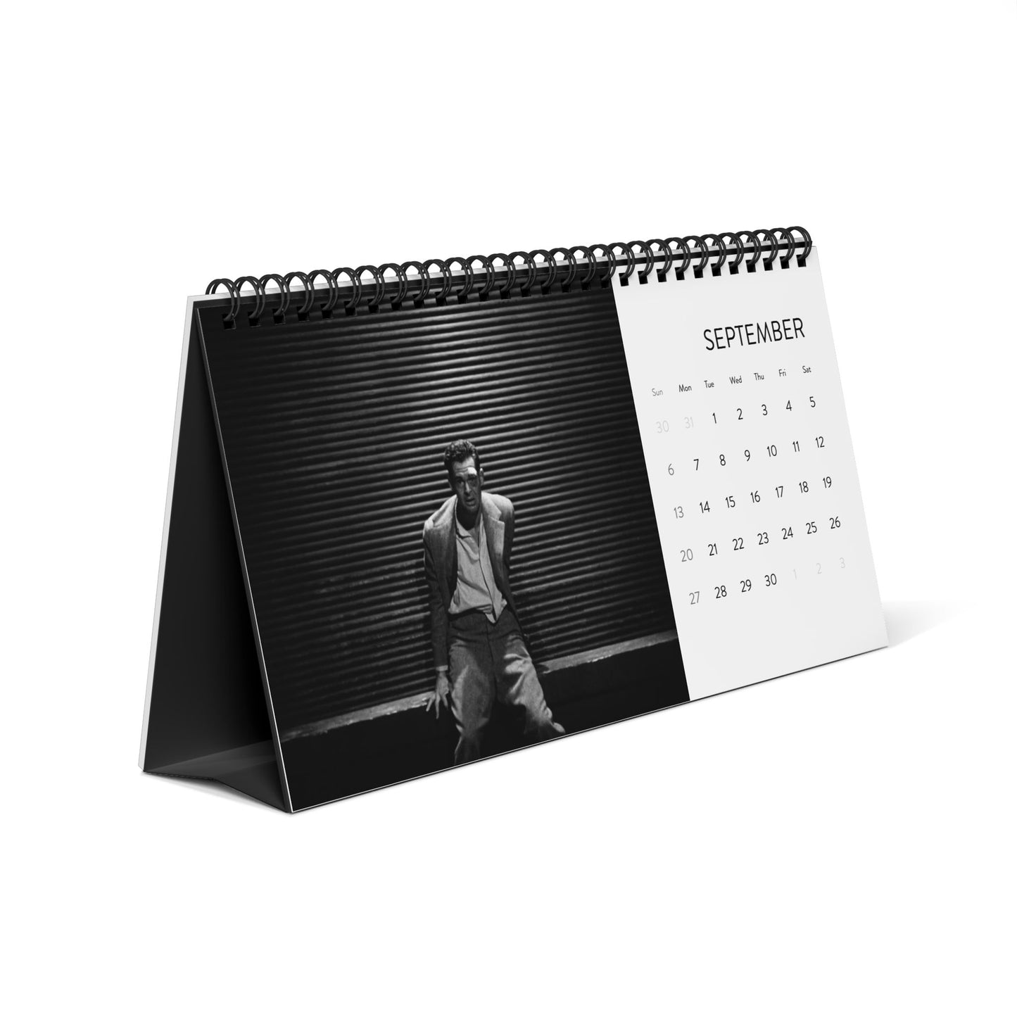 Film Noir Confidential 2026 Desktop Calendar