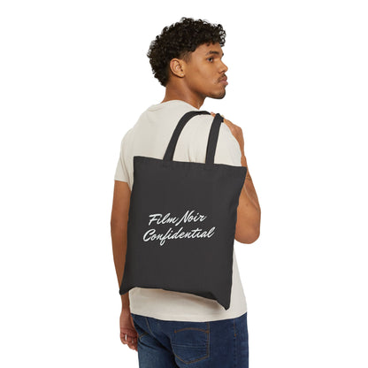 Film Noir Confidential Cotton Canvas Tote Bag