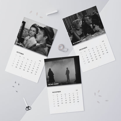 Film Noir Confidential 2026 Wall Calendar