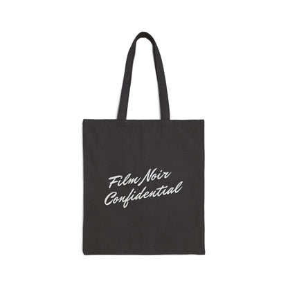 Film Noir Confidential Cotton Canvas Tote Bag